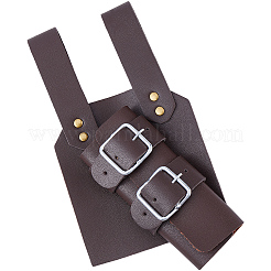 1 mittelalterliche Schwertscheide aus PU-Leder und Legierung&nbsp;AJEW-GF0013-03B