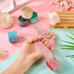 12 м двухцветной мешковинной ленты&nbsp;OCOR-TA0002-50