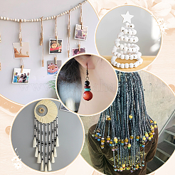 160 шт. бусины из натурального кленового дерева WOOD-PH0003-55