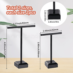 2 комплект из 2-х размеров акриловых подставок для сережек с Т-образной планкой&nbsp;EDIS-SC0001-10