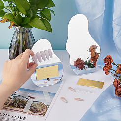 2 комплект из 2 акриловых зеркальных досок для демонстрации дизайна ногтей&nbsp;ODIS-PH0001-66