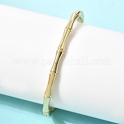 Латунные браслеты на петлях для женщин&nbsp;BJEW-H639-05G