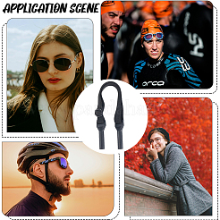 8 шт. эластичные нейлоновые ремешки для спортивных солнцезащитных очков&nbsp;AJEW-GF0010-54