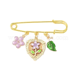 Булавки для килта с цветочным сплавом и эмалью JEWB-BR00198