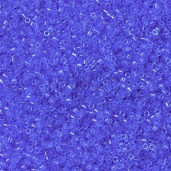 MIYUKIデリカビーズ  シリンダー  日本製シードビーズ  11/0  （db1110)透明な紺ure  1.3x1.6mm  穴：0.8mm  約10000個/袋  50 G /袋&nbsp;SEED-X0054-DB1110