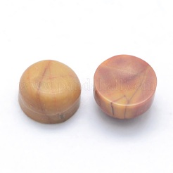 Cabochon di diaspro policromo naturale/pietra di picasso/diaspro di Picasso&nbsp;G-P393-R08-4mm