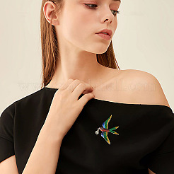 Épingles en émail strass&nbsp;JEWB-TADJ0001-03B