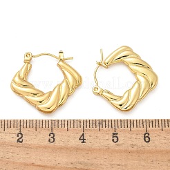 Серьги-кольца из нержавеющей стали 304 для женщин&nbsp;EJEW-L296-034G