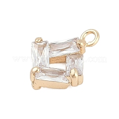 Реечное покрытие латунь с подвесками из кубического циркония&nbsp;LS-KK-Q018-05G