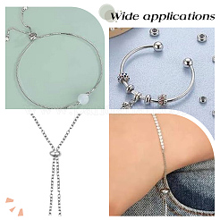 60 шт. 3 стиля бусин из нержавеющей стали 304&nbsp;STAS-HY0001-64