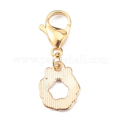 Noël alliage thème pendentifs émail&nbsp;X-HJEW-JM00427-05