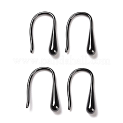 Гипоаллергенные серьги с подвесками из биокерамики и циркония EJEW-Z023-05