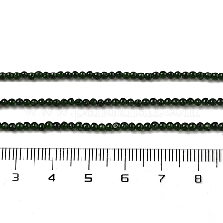 Синтетический зеленый авантюрин бисер нитей G-G189-B03-04