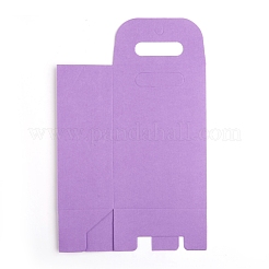 Sacchetti di carta rettangolari con manico e vetrina trasparente a forma di cuore&nbsp;CON-D006-01D-03