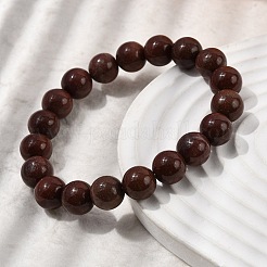 Браслеты из натуральной кофейной яшмы&nbsp;BJEW-A153-01B