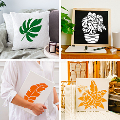 9 шт. 9 стиля Мандала домашнее животное выдалбливают трафареты для рисования&nbsp;DIY-WH0411-533