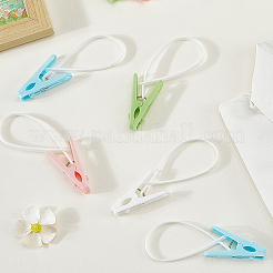Прищепки из полипропилена с веревкой для подвешивания&nbsp;AJEW-WH20060-83