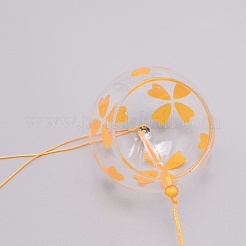 Japanische runde malerei glas windspiele&nbsp;CF-TAC0001-04A