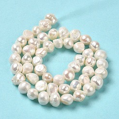 Нити из натурального культивированного пресноводного жемчуга PEAR-E017-18