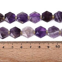 Natürlichen Amethyst Perlen Stränge&nbsp;G-N368-01A-10