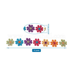 Красочная кружевная отделка из полиэстера&nbsp;OCOR-TAC0001-17