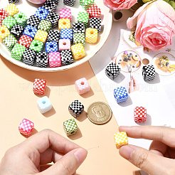 Непрозрачные акриловые бусины&nbsp;MACR-CJC0006-08