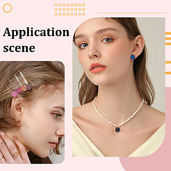 140 шт. 14-х цветные друзовые смоляные декоден кабошоны RESI-SC0005-55