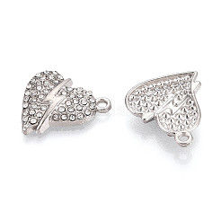 Подвески из сплава и страза FIND-N008-06P