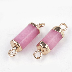 Гальванические соединители из натурального белого нефрита G-S344-01H