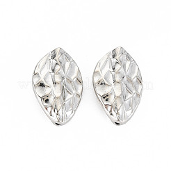 Сплавочные овальные бусины тибетского стиля  TIBEB-N005-045