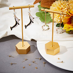 100 шт. фурнитура для сережек-гвоздиков из нержавеющей стали 304 STAS-BBC0002-42