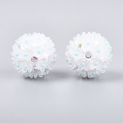 Стразы из полимерной глины ручной работы с цветком ромашки из смолы CLAY-T022-02D