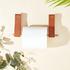 Прямоугольные ручки ящика из искусственной кожи AJEW-GA0004-06