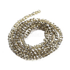 Гальванизируйте прозрачное стекло бисер нитей&nbsp;LS-EGLA-A035-T3mm-A16