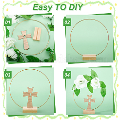 Kreuz Holz Fotohalter Tischdekoration DIY Bausatz&nbsp;DIY-GA0006-70