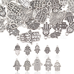 100шт 10 стиля подвески из сплава в тибетском стиле TIBEP-CJ0001-56