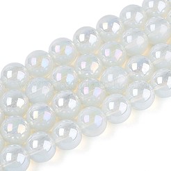 Гальванические стекляныне бусины&nbsp;LS-GLAA-T032-J10mm-AB02