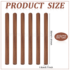 Palos de madera de nogal&nbsp;LS-DIY-WH0308-336B