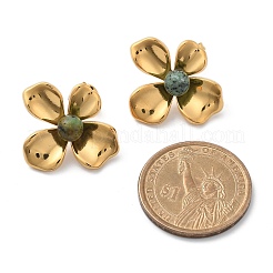 Pendientes de botón de acero inoxidable 304&nbsp;STAS-Z112-20G-01