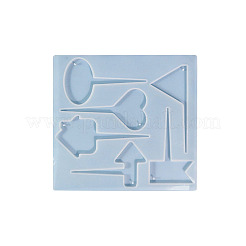 DIY пищевые силиконовые Молды для этикеток для растений&nbsp;SIMO-PW0014-23