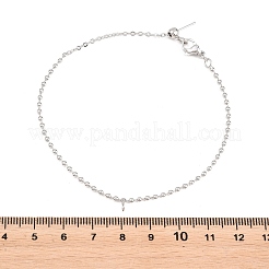 Herstellung eines Armbands aus 2 mm Messingkugelkette&nbsp;KK-D238-01P
