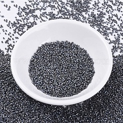 MIYUKIデリカビーズ  シリンダー  日本製シードビーズ  11/0  （db0307)マットメタリックシルバーグレー  1.3x1.6mm  穴：0.8mm  約10000個/袋  50 G /袋&nbsp;SEED-X0054-DB0307