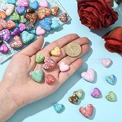 2 пакетик непрозрачных акриловых бусин&nbsp;MACR-YW0004-32A