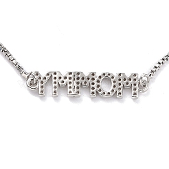 Braccialetti regolabili in ottone con micro pavé di zirconi cubici trasparenti&nbsp;BJEW-L652-16P