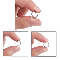 Латунные серьги-клипсы KK-P102-01P