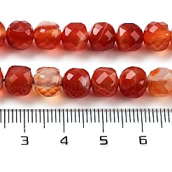 Нити бусин из натурального агата&nbsp;G-H028-A08-02