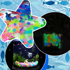 200 г светящихся акриловых бусин&nbsp;OACR-SP0001-79B