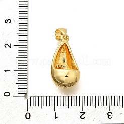 Стойки обшивки латунь микро проложить Циркон подвеску KK-L226-102G-G