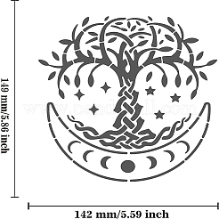 Трафареты для штампов из нержавеющей стали DIY-WH0279-122