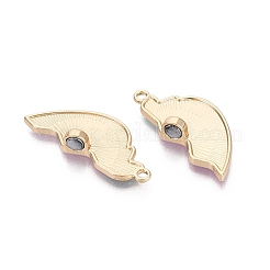 Alliage avec pendentifs fendus en émail&nbsp;PALLOY-Q466-05G-01